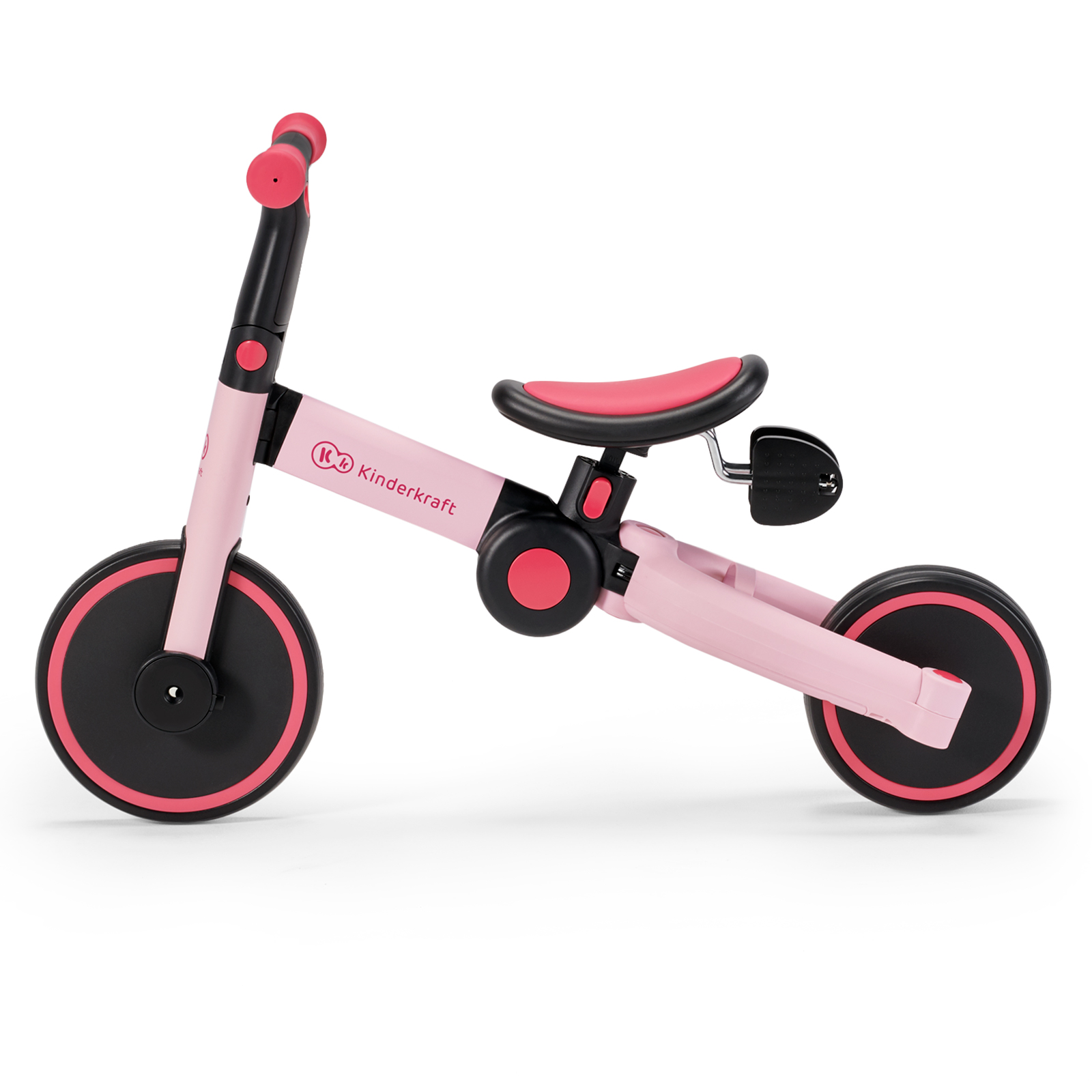 Τρίκυκλο Kinderkraft 3 σε 1 4TRIKE ροζ