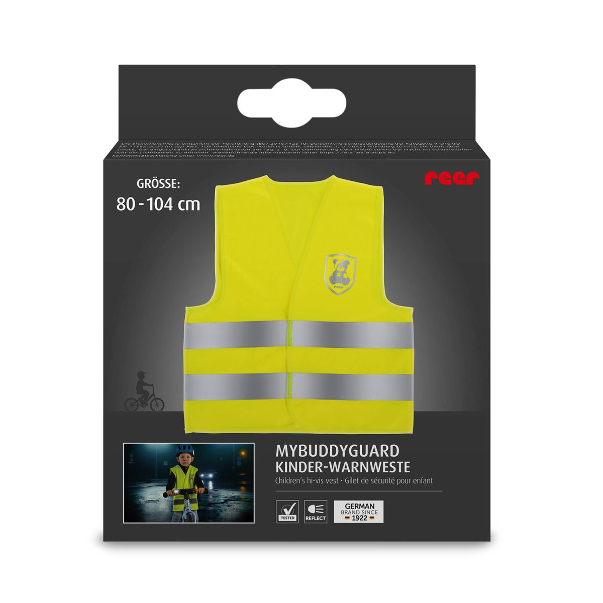 53325 Reer MyBuddyGuard ανακλαστικό γιλέκο 110-140 cm