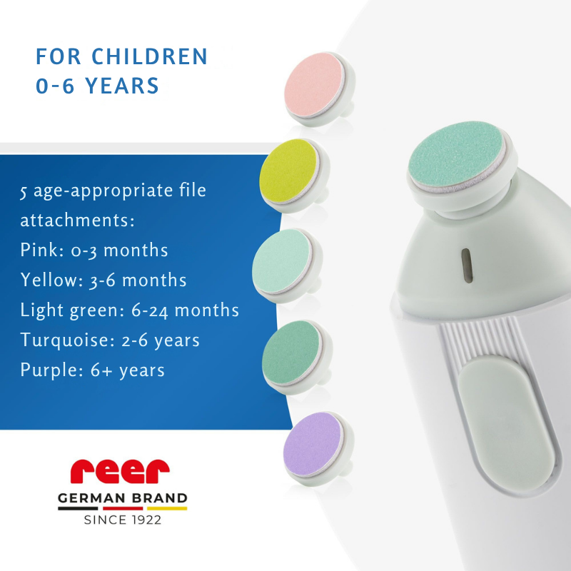 81100 Ηλεκτρική λίμα νυχιών Reer BabyCare