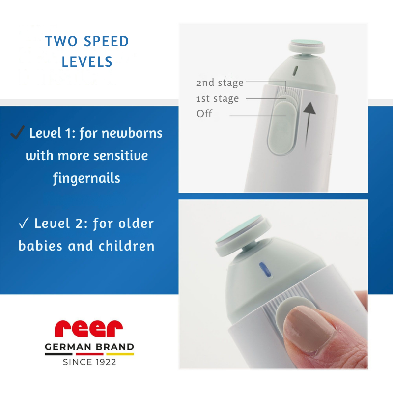 81100 Ηλεκτρική λίμα νυχιών Reer BabyCare