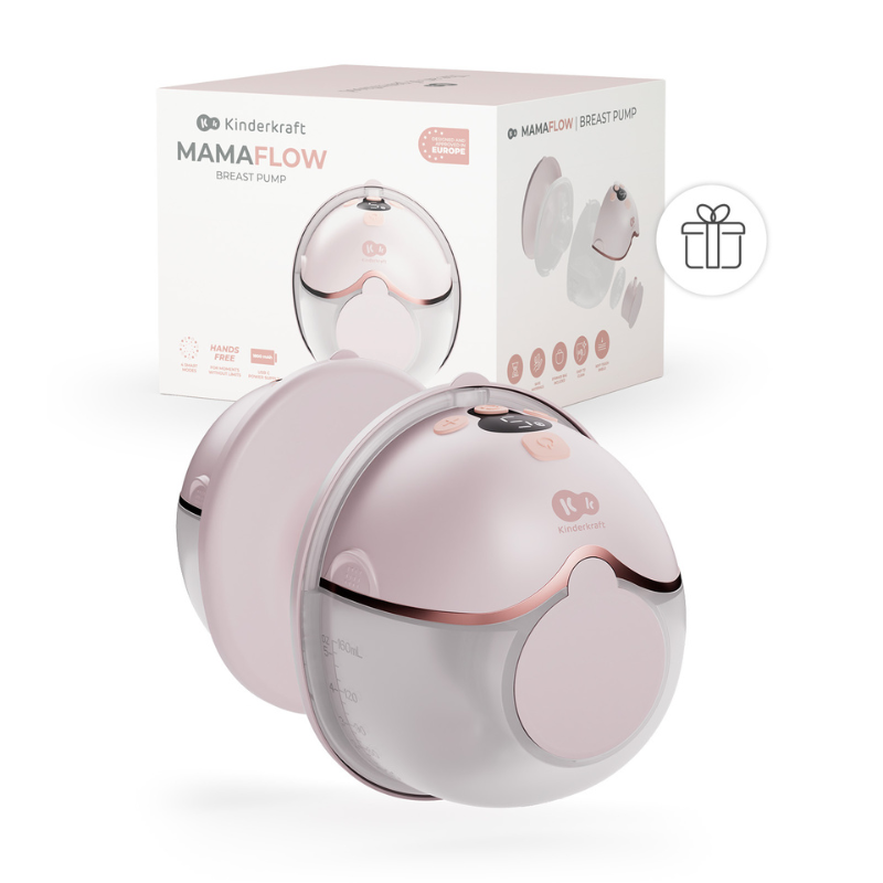 Θήλαστρο Kinderkraft MAMAFLOW ΡΟΖ