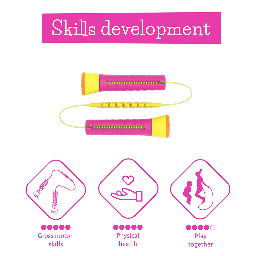 Chillafish Skibbi CPSB01FUS Jump Rope Fuchsia