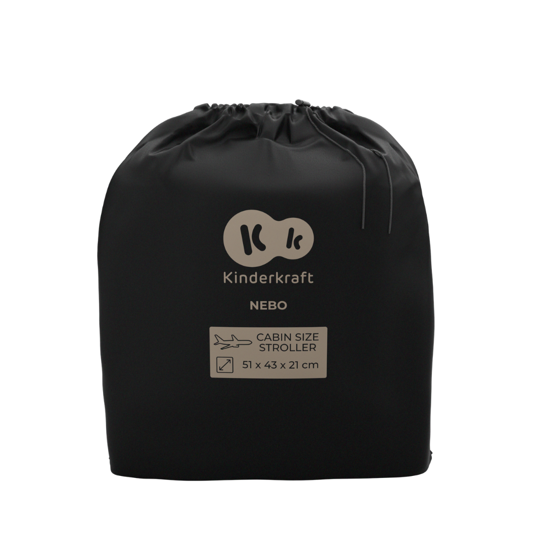 Παιδικό καρότσι Kinderkraft NEBO MIDNIGHT BLACK
