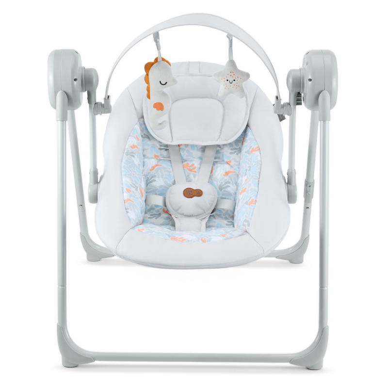 Κούνια μωρού Kinderkraft SWINGEE γκρι