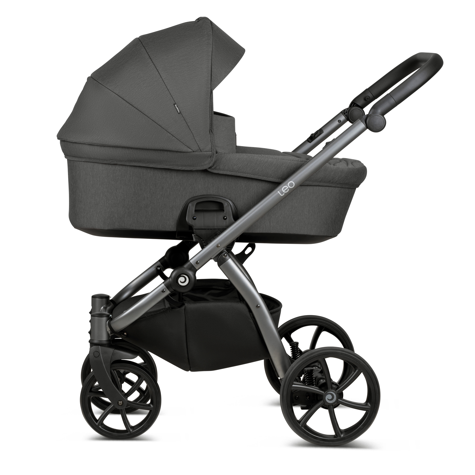 Καρότσι μωρού Tutis LEO 2in1 103 Dark Grey
