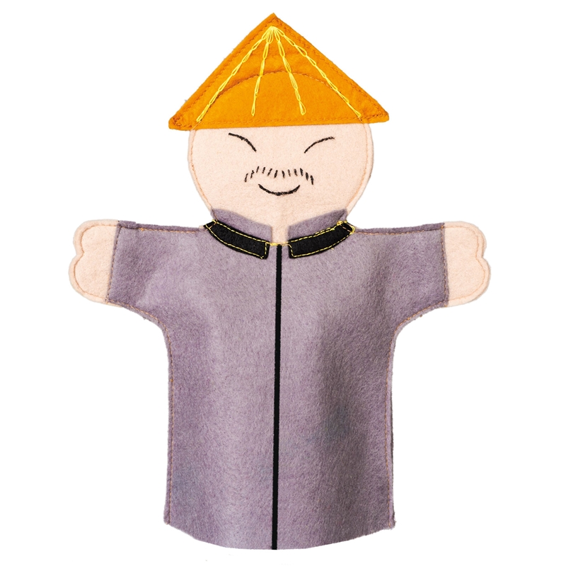 Nowa Szkola Χειροκούκλες, παιδιά του κόσμου, 25 cm, 14 τεμάχια