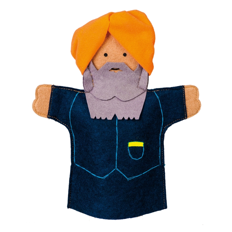 Nowa Szkola Χειροκούκλες, παιδιά του κόσμου, 25 cm, 14 τεμάχια