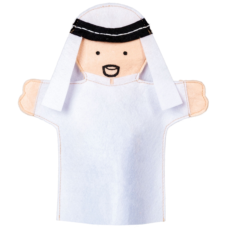 Nowa Szkola Χειροκούκλες, παιδιά του κόσμου, 25 cm, 14 τεμάχια