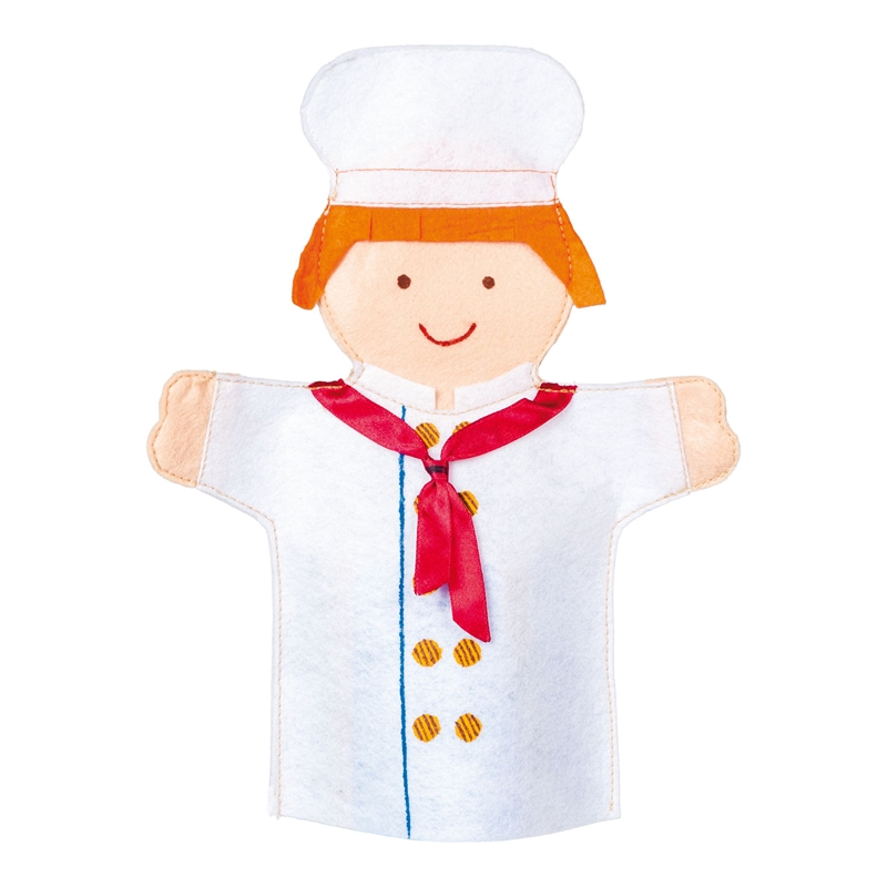 Nowa Szkola Χειροκούκλες, επαγγέλματα, 25 cm, 14 τεμάχια