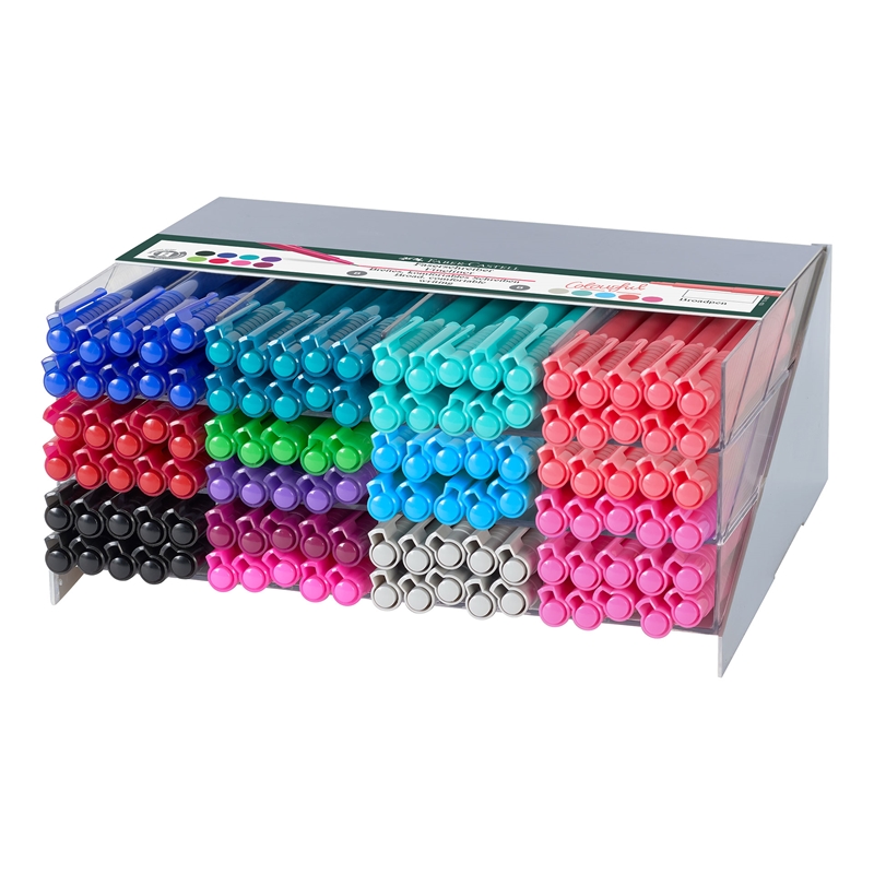 Στυλό Faber-Castell 1554, 0,8 mm, 120 τεμάχια σε οθόνη
