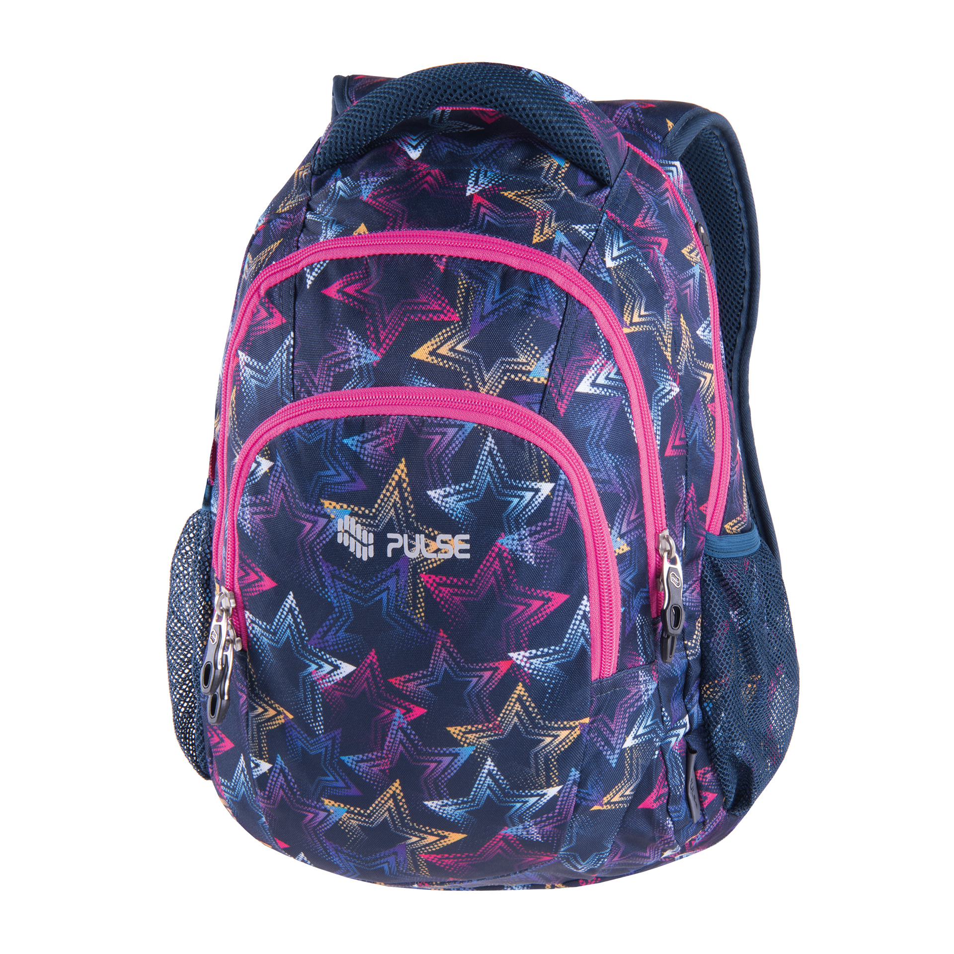 Pulse Backpack Teens Star Is Born, μπλε-ροζ