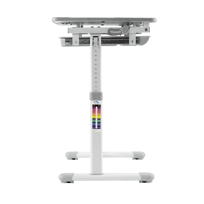 RFG Εργονομικό φοιτητικό γραφείο και καρέκλα Ergo Tech B201N, γκρι χρώμα