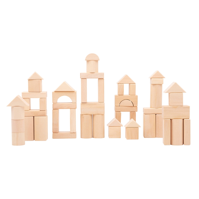 Small Foot Constructor, ξύλινο, σε υφασμάτινη τσάντα, 50 τεμαχίων