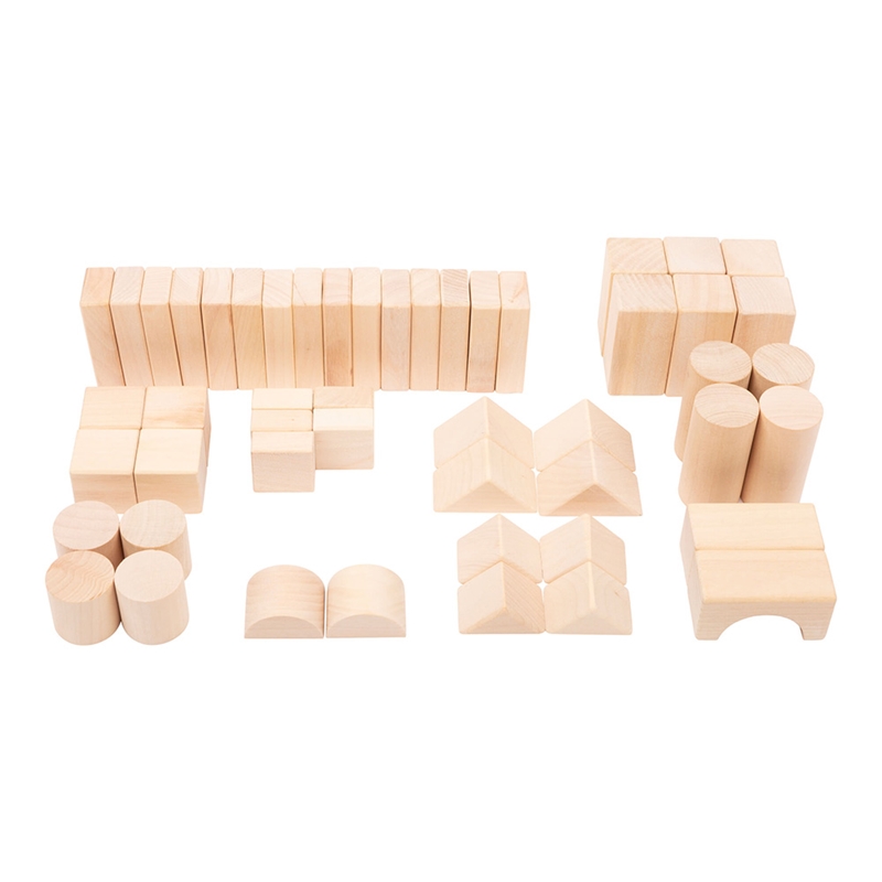 Small Foot Constructor, ξύλινο, σε υφασμάτινη τσάντα, 50 τεμαχίων
