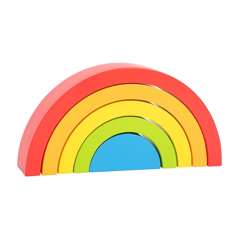 Φόρμες μικρών ποδιών για παραγγελία Rainbow, ξύλινες, 5 εξαρτημάτων