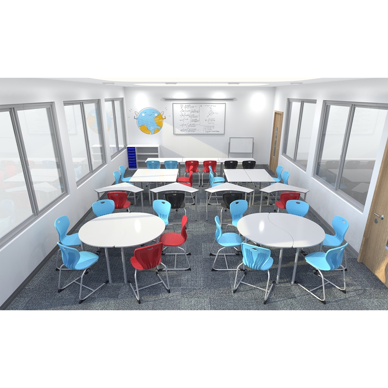 Μαθητική καρέκλα RFG Maxima C, 43 x 45 x 43 cm, κίτρινο