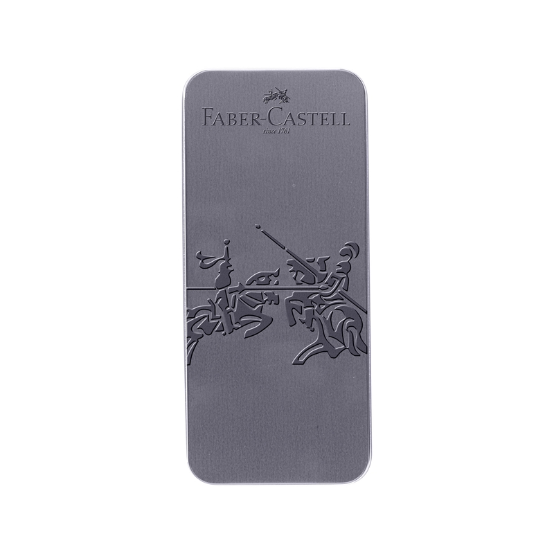 Faber-Castell Grip 2010 Pen and Ballpoint Pen, M, Deep Grey