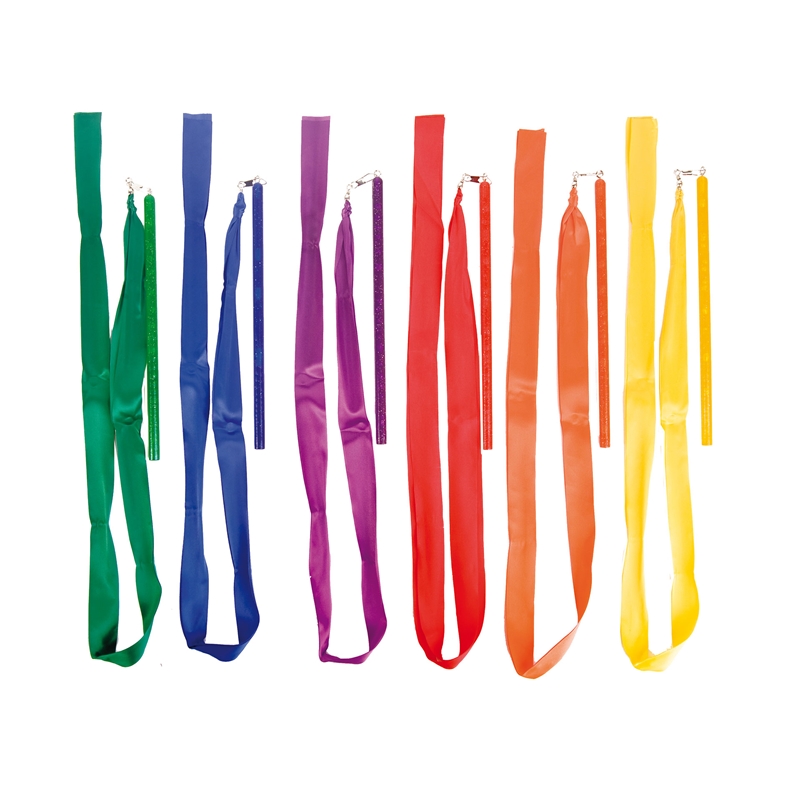 Nowa Szkola Ribbon για ρυθμική γυμναστική, 4 m, 6 τεμάχια