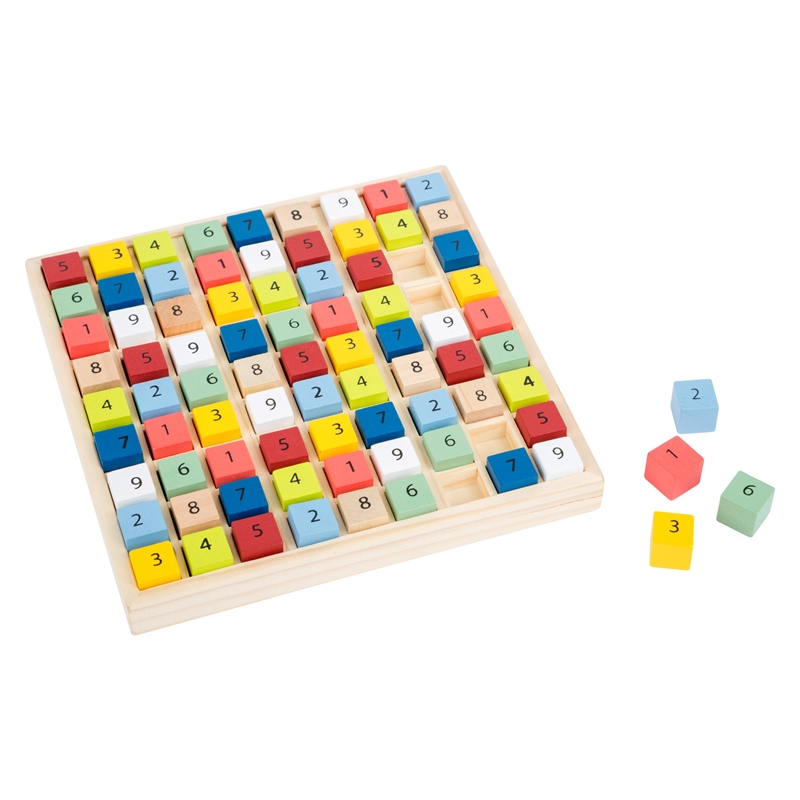 Small Foot Sudoku Εκπαιδευτικό, πολύχρωμο, ξύλινο