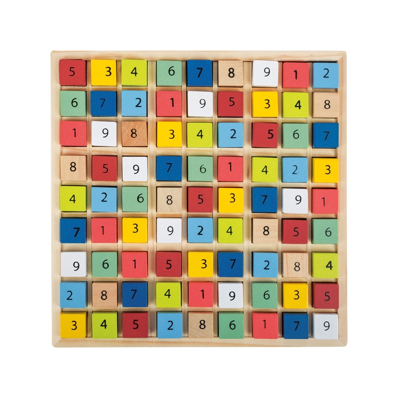 Small Foot Sudoku Εκπαιδευτικό, πολύχρωμο, ξύλινο