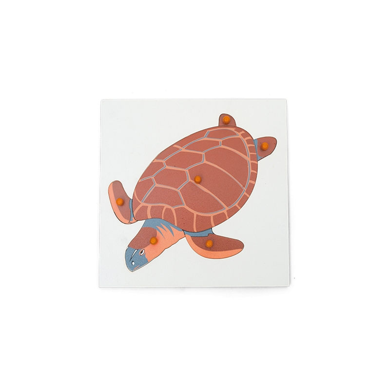 Nowa Szkola Puzzle Turtle, ξύλινη, 6 τεμαχίων