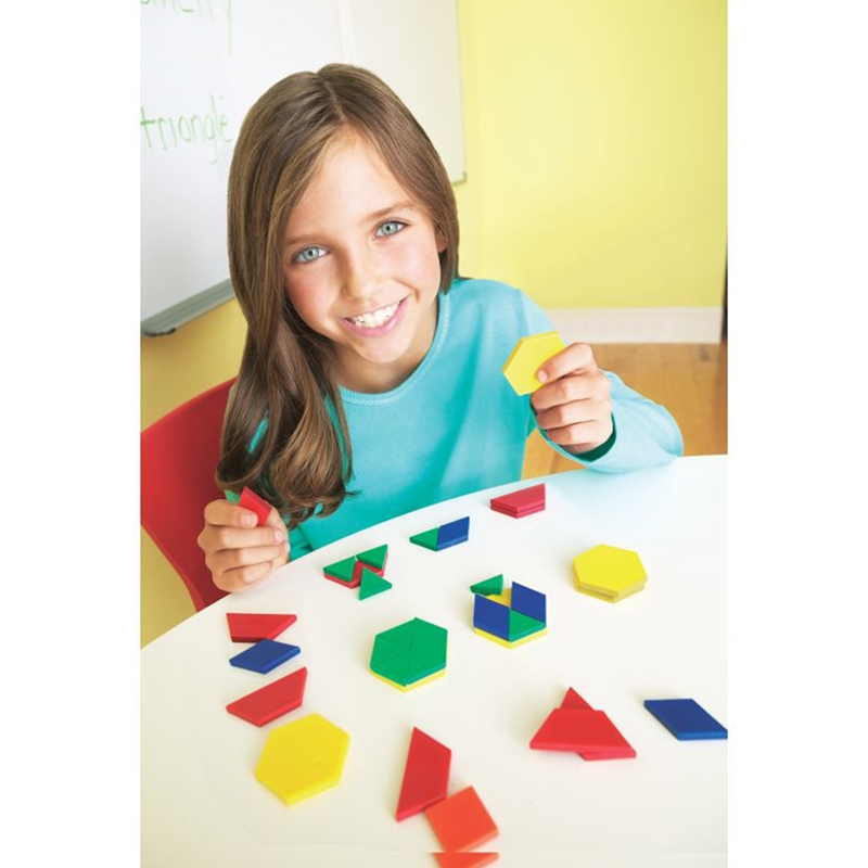 Πηγές Εκμάθησης Tangram, πλαστικό, 1 cm