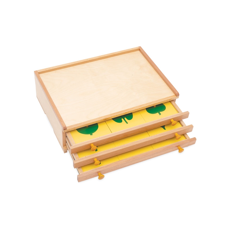Ντουλάπι Nowa Szkola Montessori, βοτανικό, ξύλινο, 47,5 x 14 x 32,5 cm