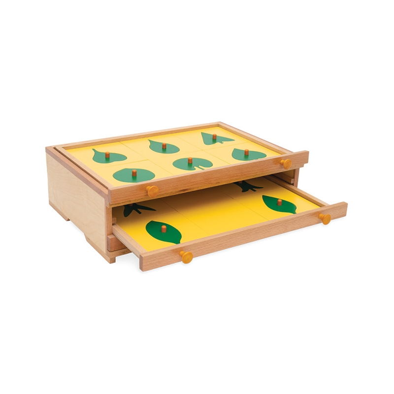 Ντουλάπι Nowa Szkola Montessori, βοτανικό, ξύλινο, 47,5 x 14 x 32,5 cm