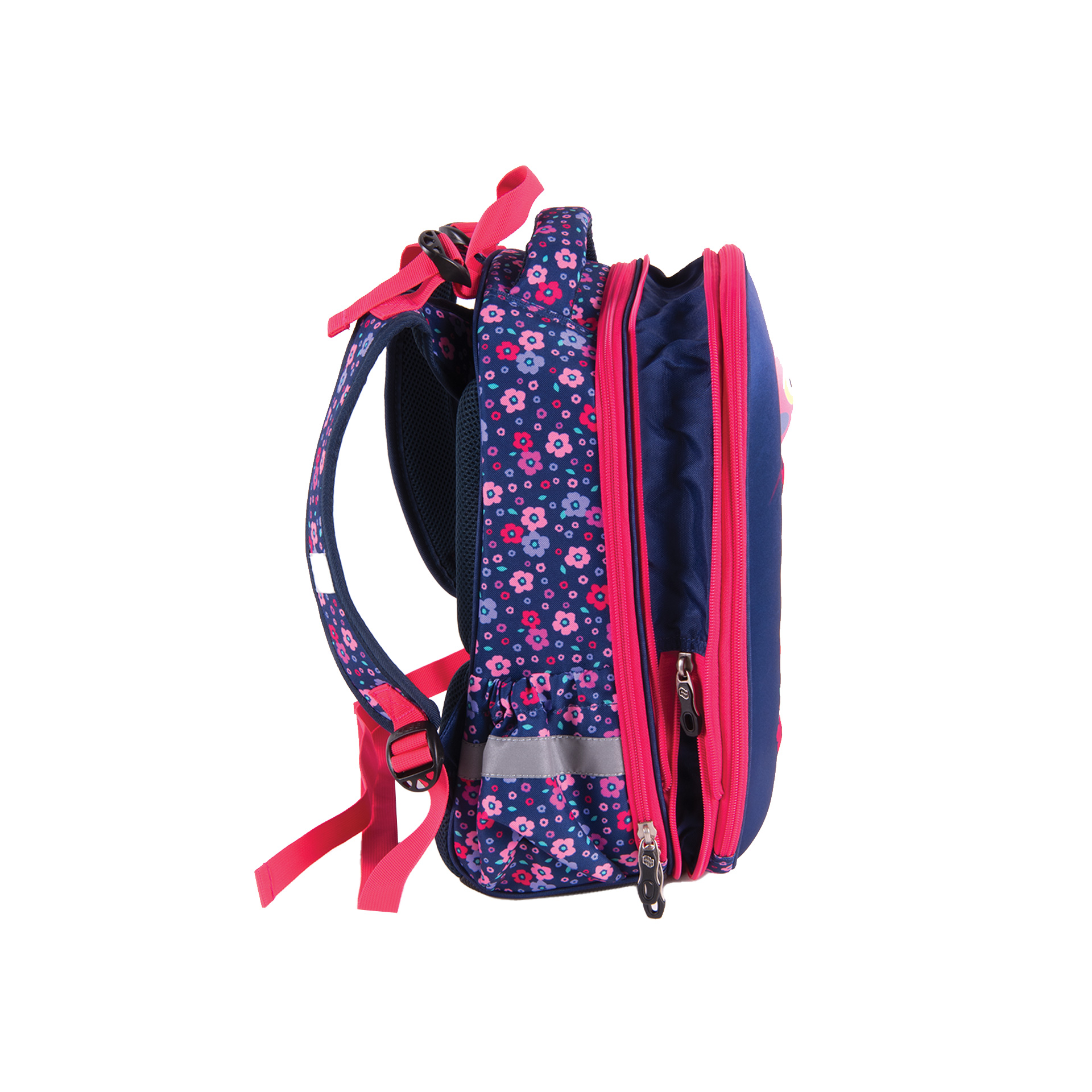 Pulse Backpack Anatomic Cube - Owl Dreams, μπλε-κόκκινο