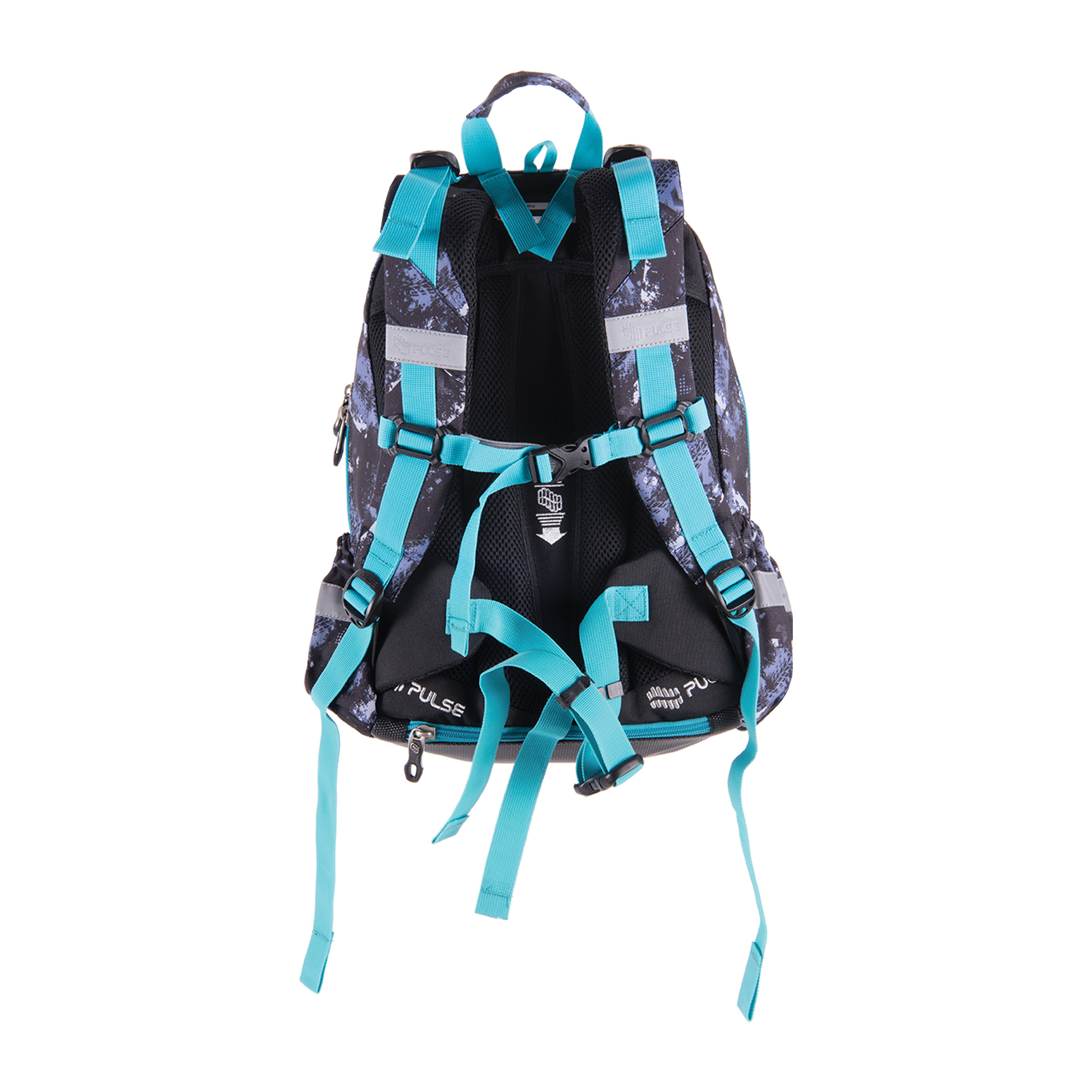 Pulse Backpack Anatomic Speedway, γκρι-μπλε