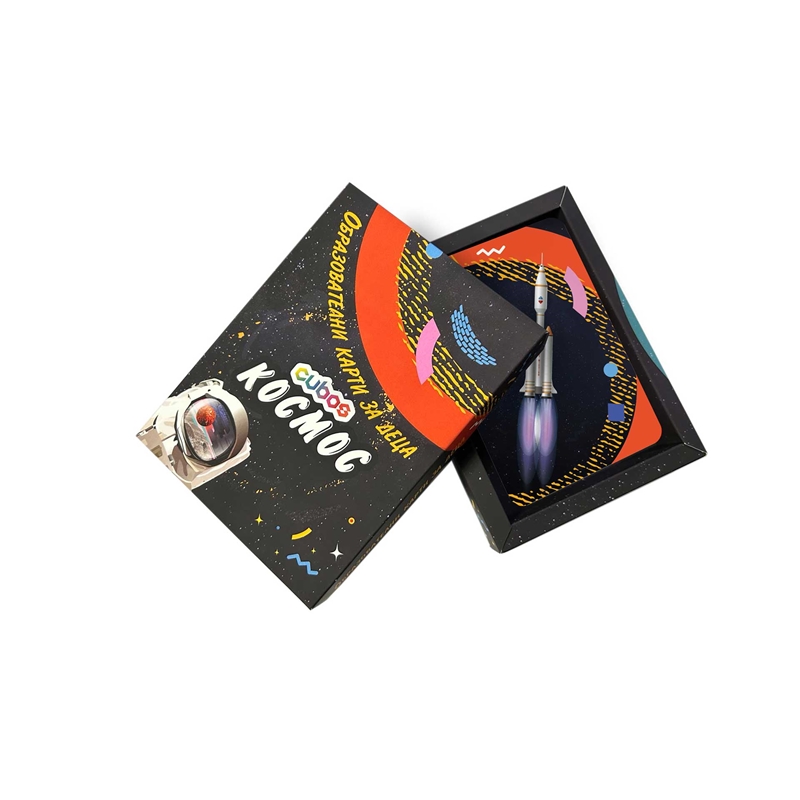 Cubos Образователни карти - Космос, 50 броя