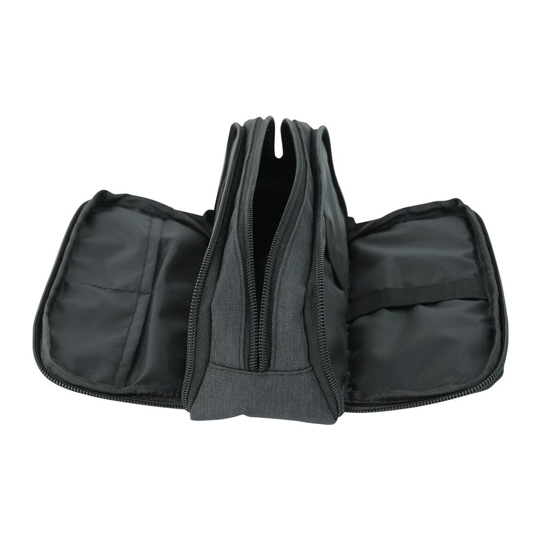 Τσάντα τουαλέτας Eberhard Faber, τρία διαμερίσματα, ανθρακί, άδειο