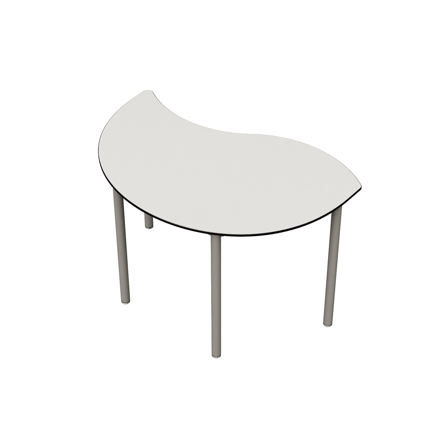 RFG Φοιτητικό γραφείο Flexus, S, 120 x 80 x 76 cm, λευκό HPL