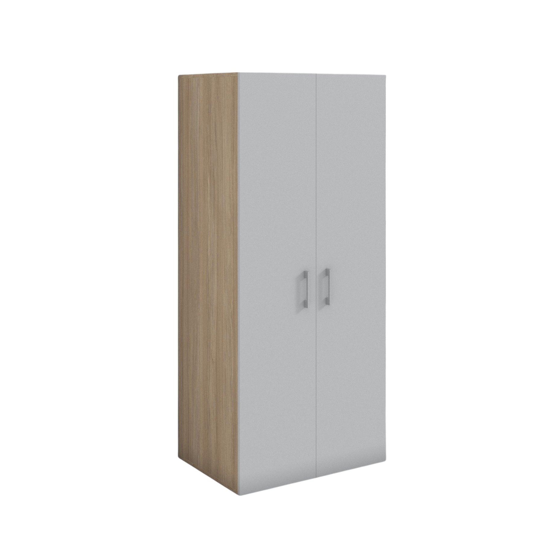 Ντουλάπα RFG, διπλή, 800 x 560 x 1800 mm, sonoma δρυς και γκρι