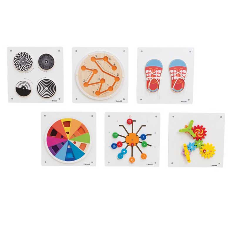 Nowa Szkola Σετ χειριστικές σανίδες, ξύλινες, 6 τεμαχίων