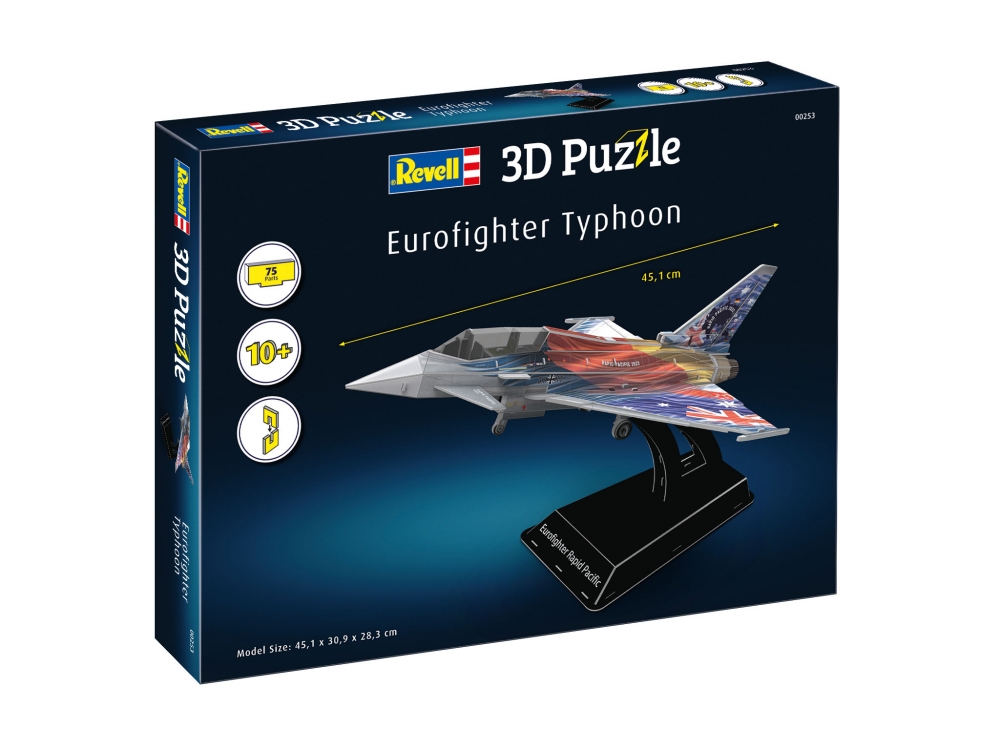 Παζλ, Revell, Eurofighter Typhoon 3D, 75 κομμάτια