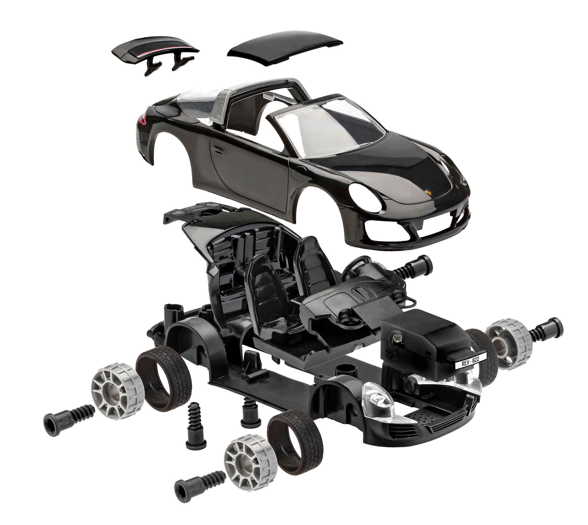 R00822 Junior kit - μοντέλο συναρμολόγησης - Porsche Targa