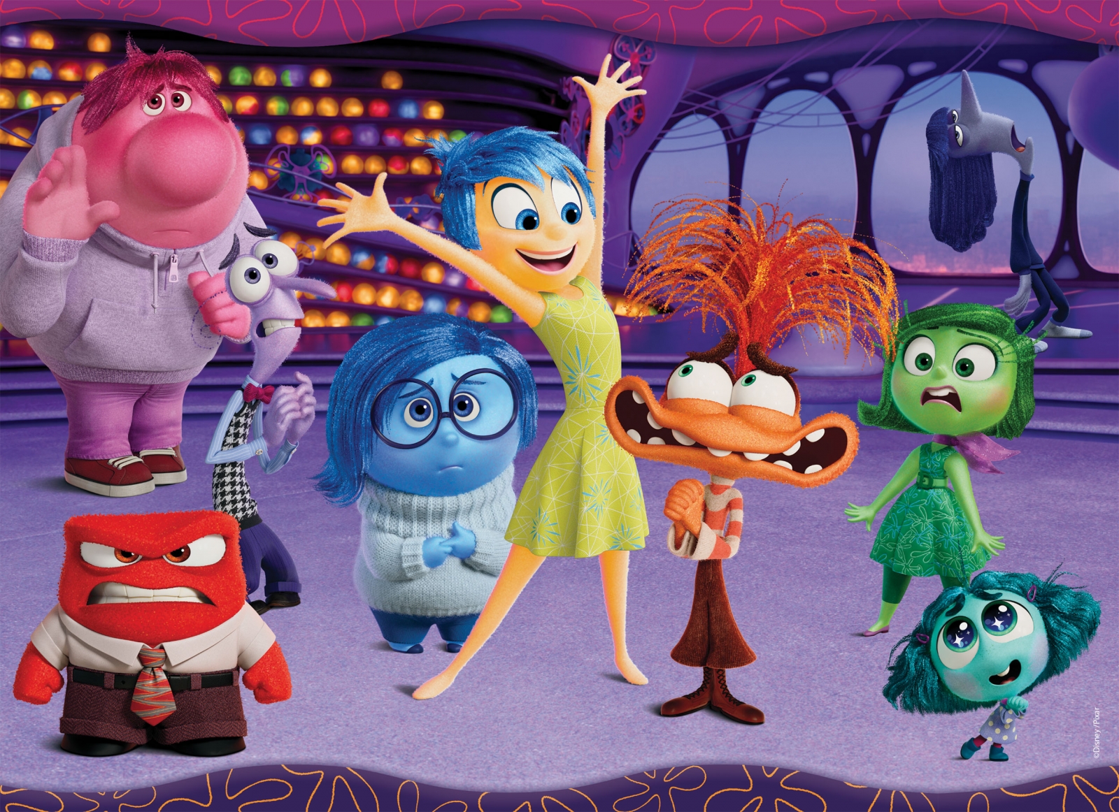 Παζλ, Lisciani, Inside Out 2, Παζλ διπλής όψης 60 τεμαχίων