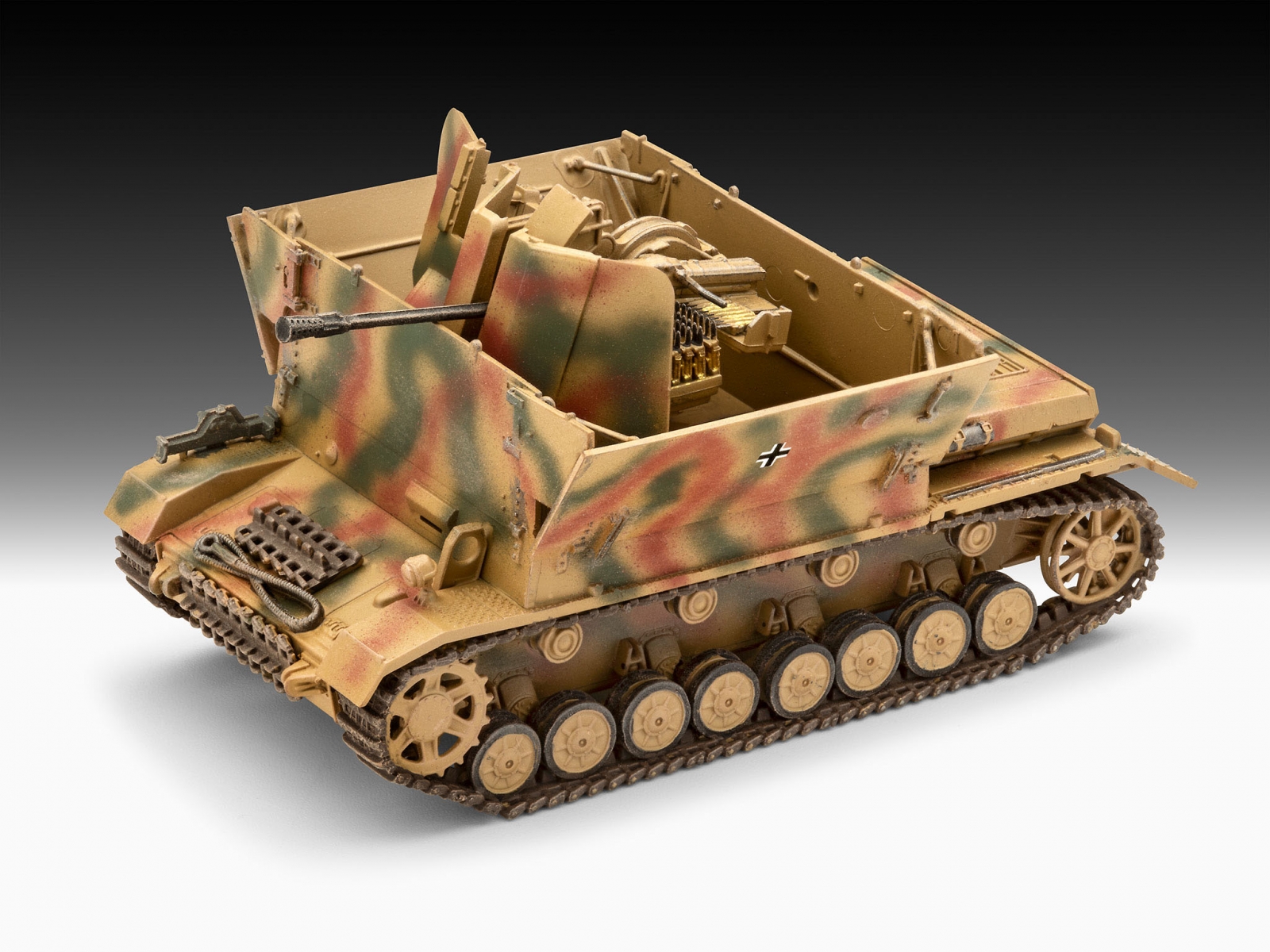 Μοντέλο συναρμολόγησης, Revell, Flakpanzer IV Möbelwagen 3.7cm Flak 43 Tank, 144 μέρη