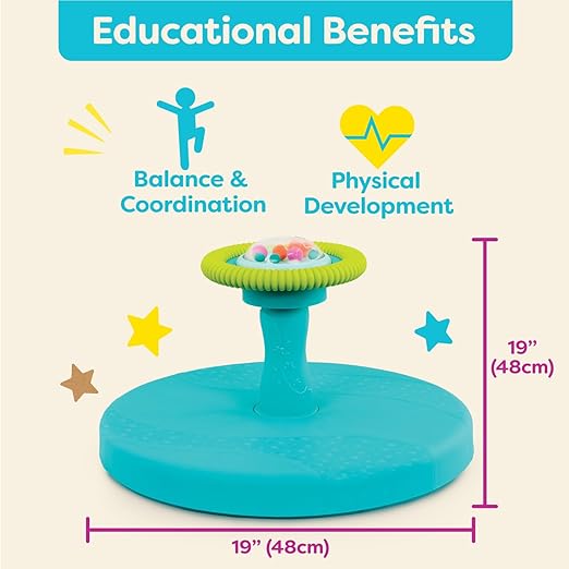 Παιδικό περιστρεφόμενο κάθισμα με δραστηριότητες, Battat