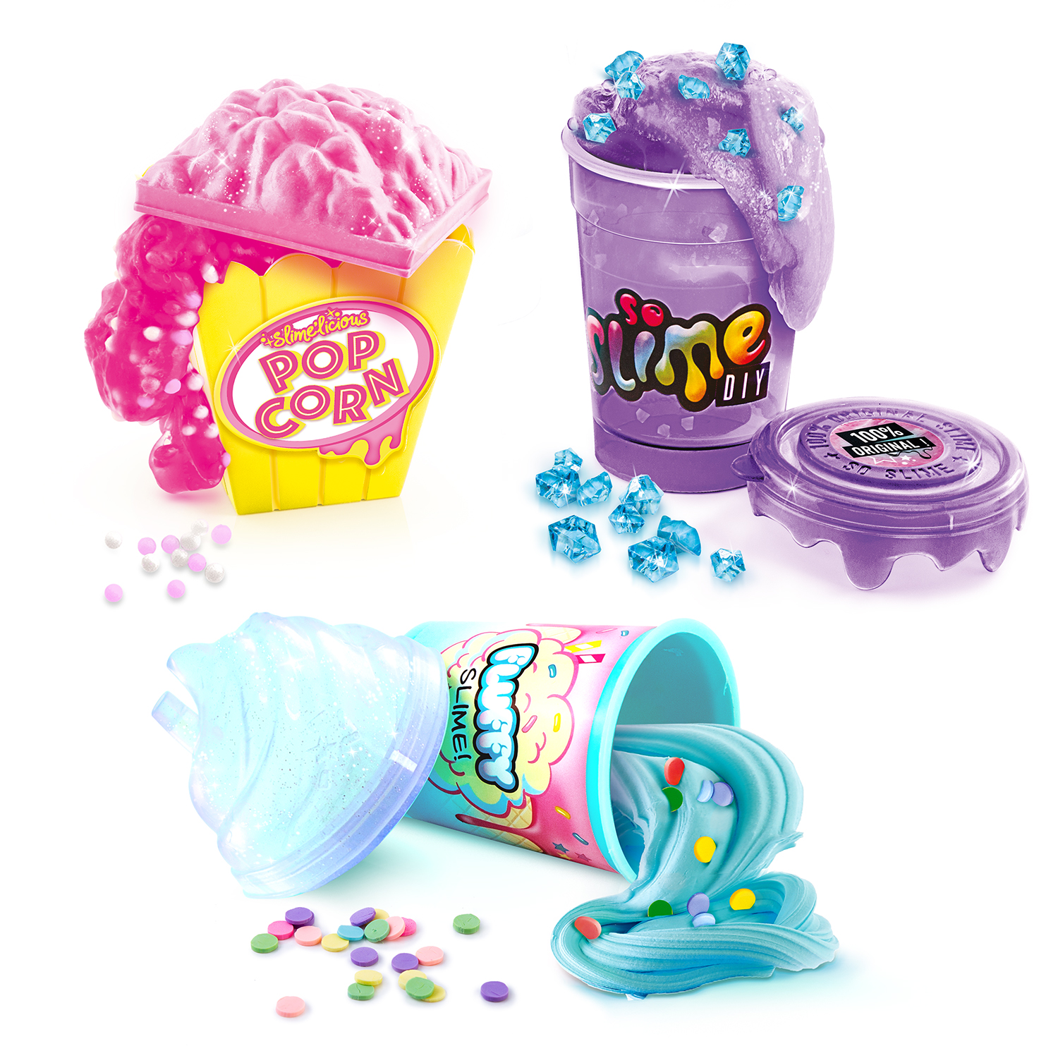 Δημιουργικό κιτ, Canal Toys, So Slime, αναδευτήρας λάσπης 3 σε 1