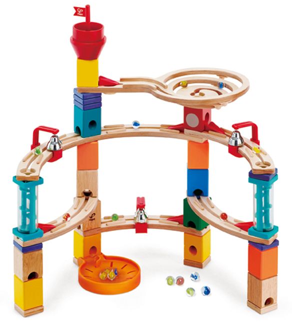 Комплект дървена писта, Hape Quadrilla, Бягство от замъка, 52 части