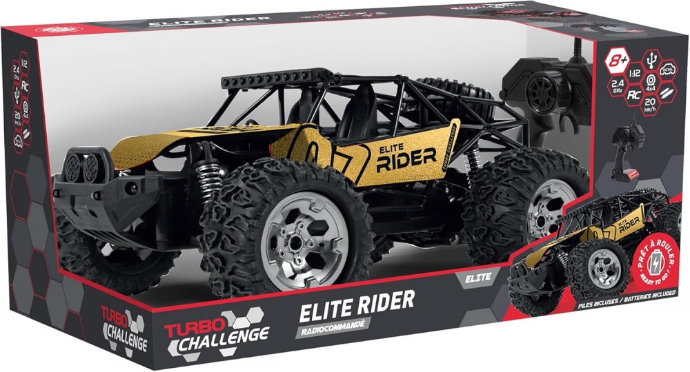 Τηλεκατευθυνόμενο Buggy, MGM, Elite Rider, Metal, 1:12