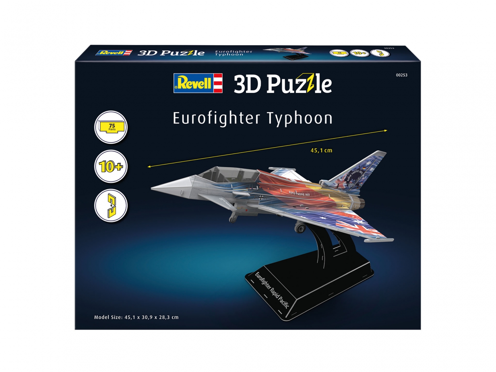 Παζλ, Revell, Eurofighter Typhoon 3D, 75 κομμάτια