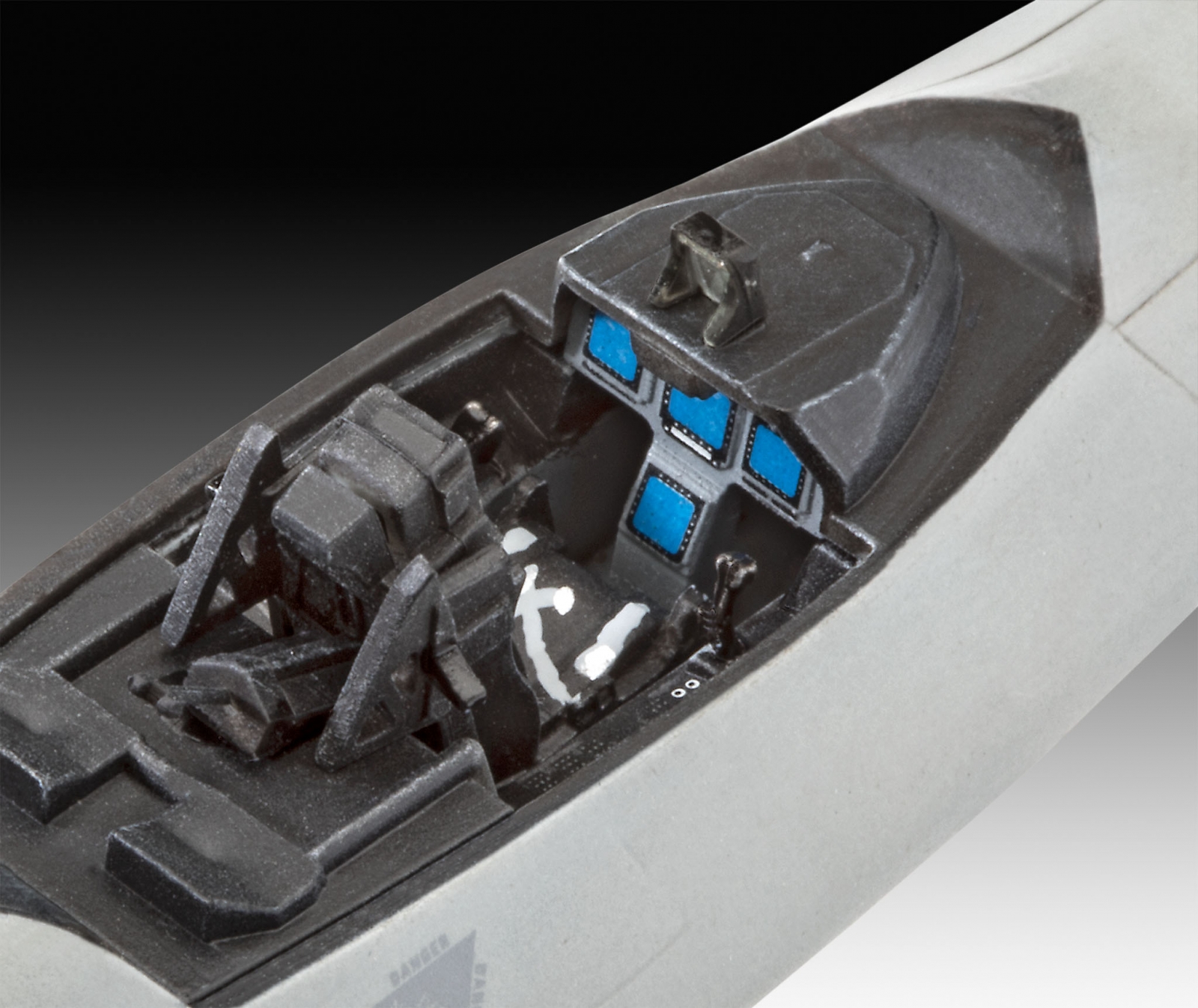 Μοντέλο συναρμολόγησης, Revell, Αεροπλάνο, Lockheed Martin F-22A Raptor, 116 ανταλλακτικά