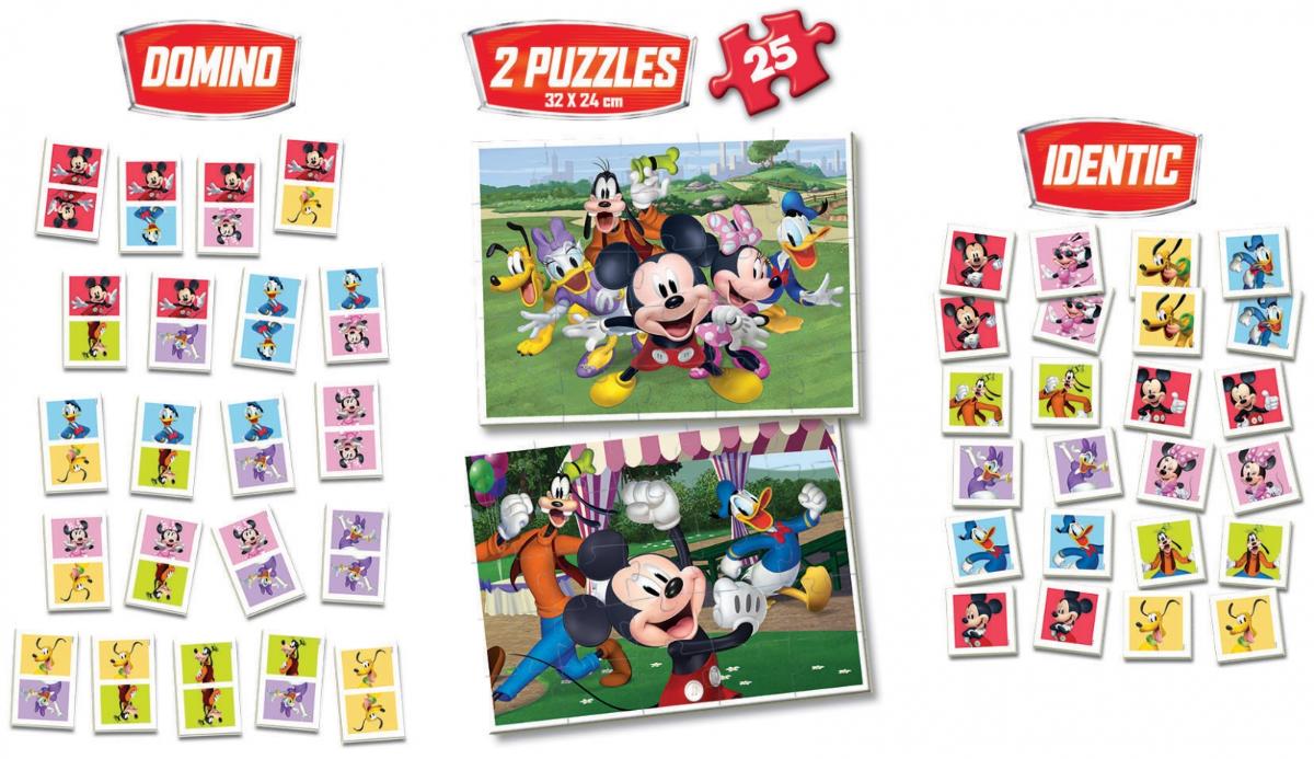 Εκπαιδευτικό παιχνίδι, Educa, Super Pack 4 σε 1, Mickey and Friends
