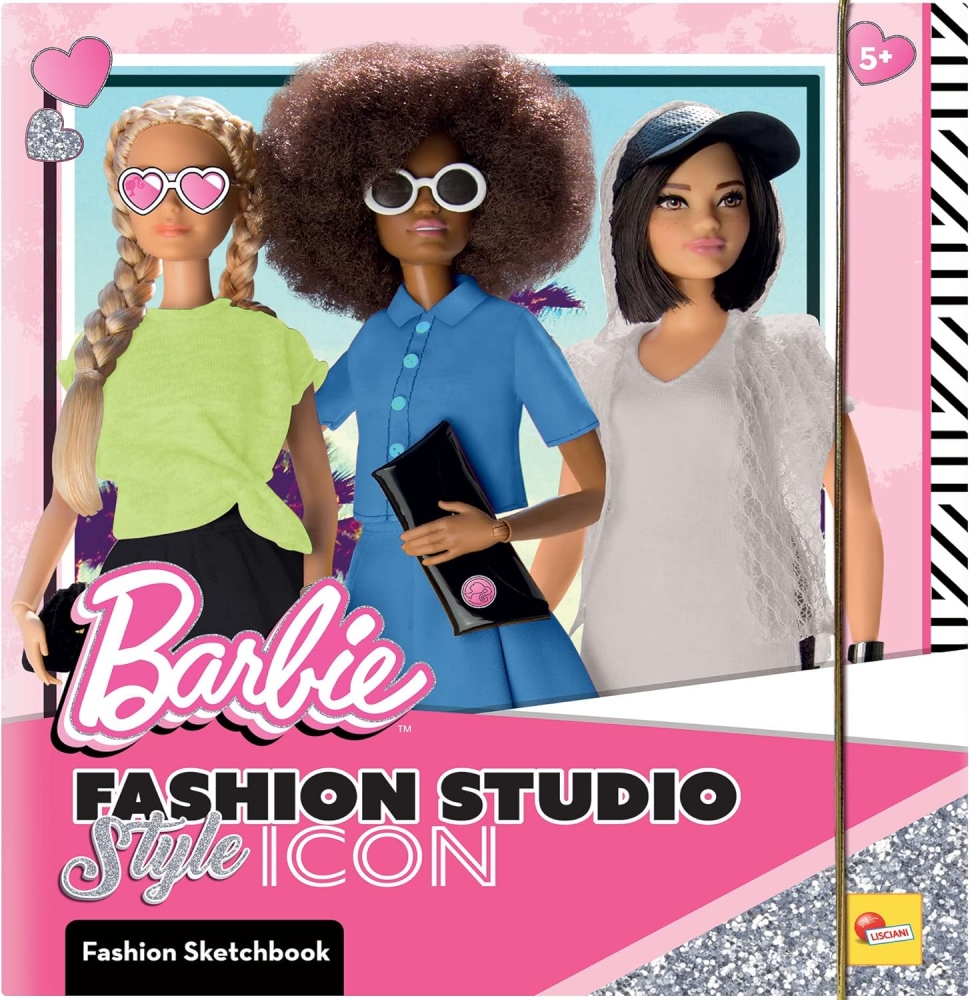 Δημιουργικό σετ, Lisciani, Barbie, Φάκελος στούντιο μόδας, Εικονίδιο μόδας