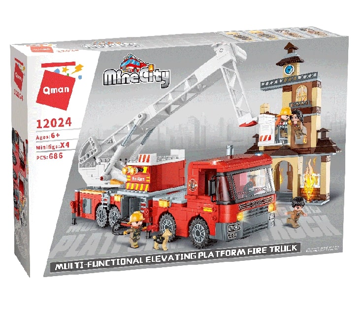 Constructor MineCity, Πλατφόρμα ανύψωσης πυρκαγιάς πολλαπλών χρήσεων, 686 εξαρτήματα