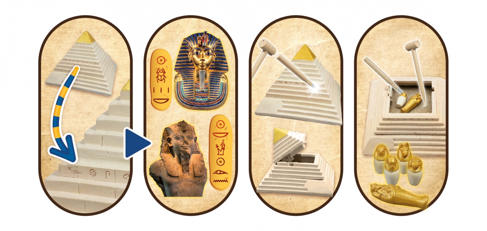 Εκπαιδευτικό παιχνίδι The Mystery of the Pyramid
