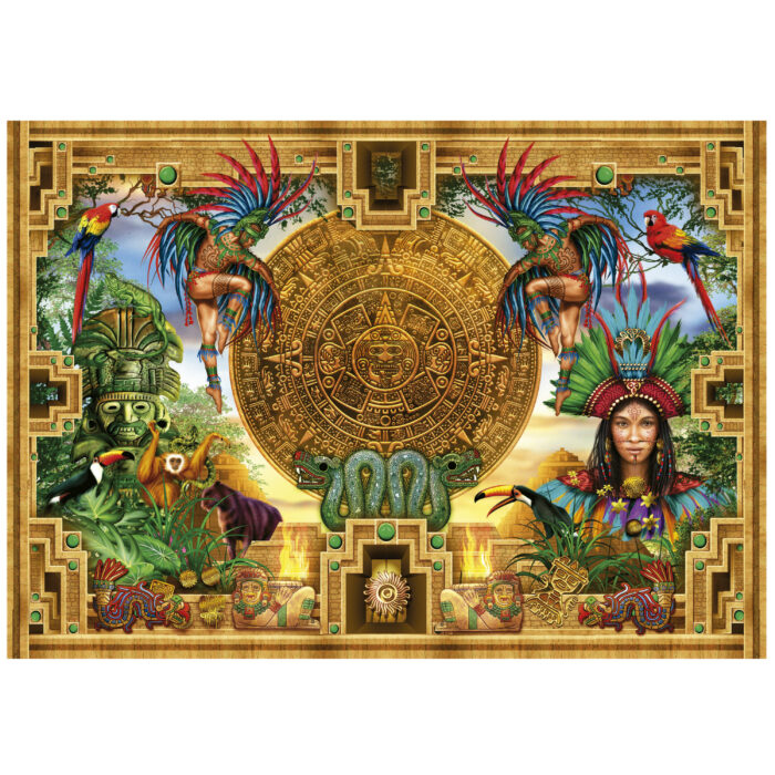 Puzzle, Educa, Aztec and Mayan, 2000 κομμάτια